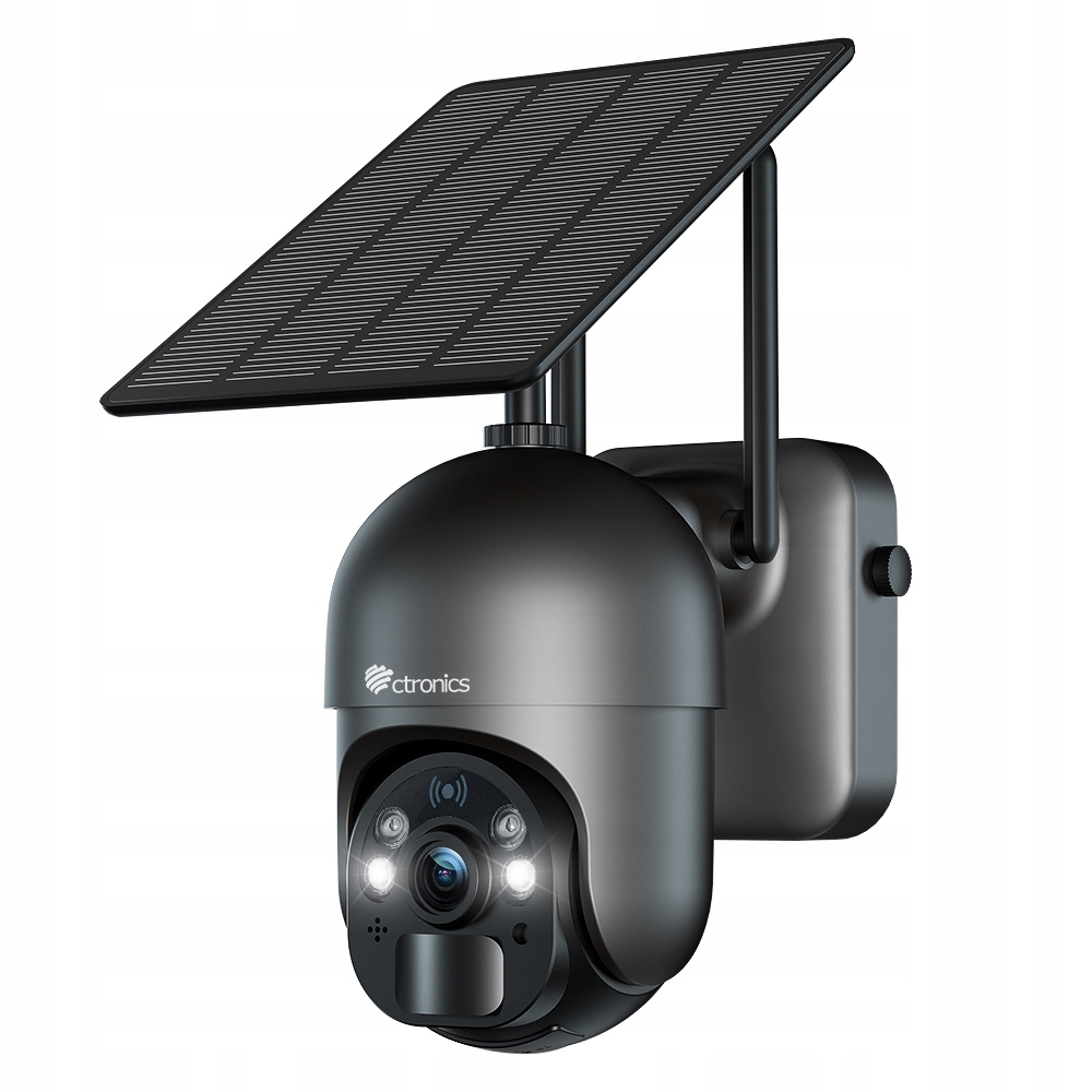 Kamera Solarna Zewnętrzna Obrotowa Ip Wifi 2K 4MP