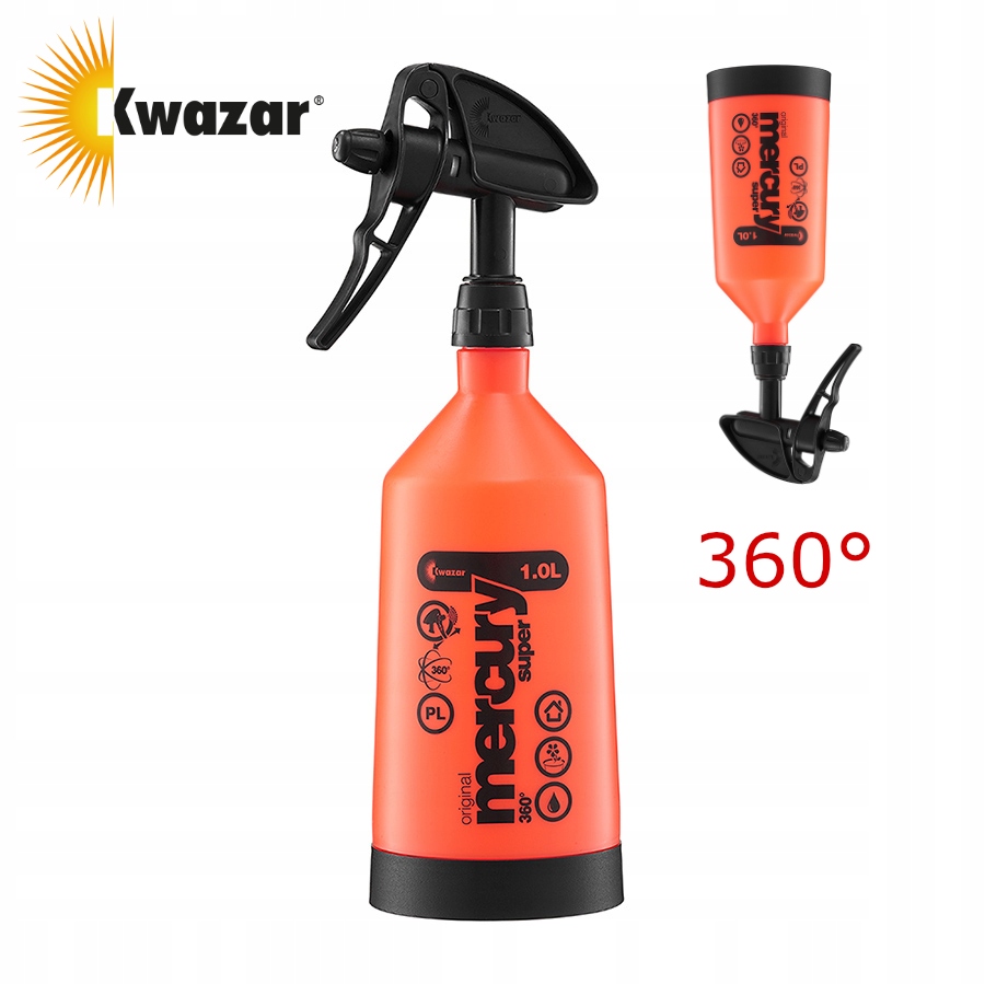 

Kwazar Opryskiwacz Mercury z Pompą Dwustronną 1L