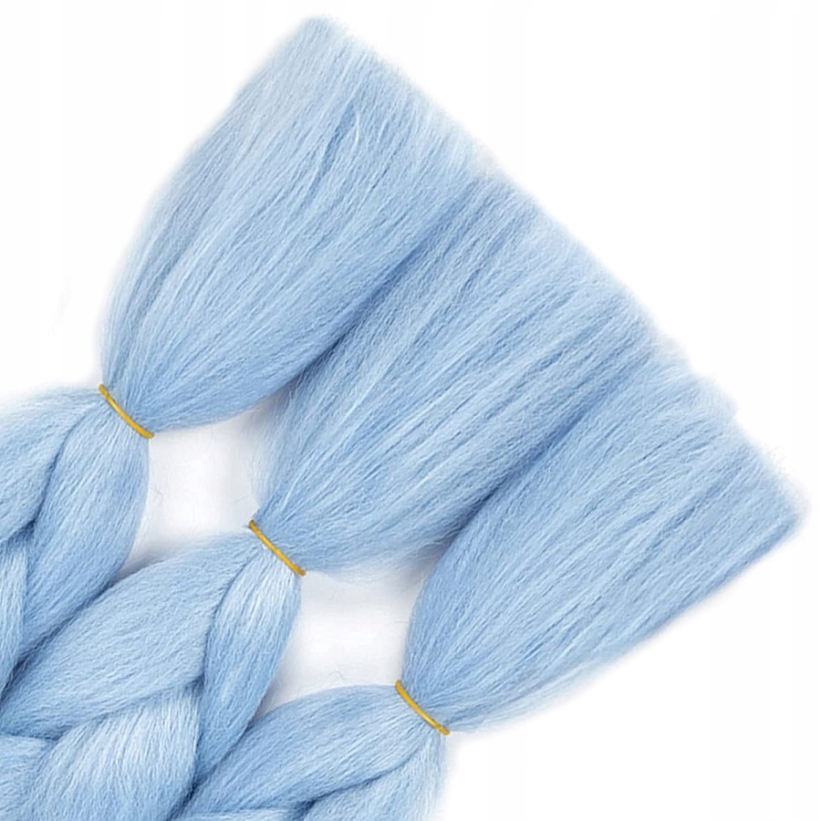 WŁOSY SYNTETYCZNE DO WARKOCZYKÓW DO WARKOCZ BOKSERSKI KOLOROWE Marka inna marka