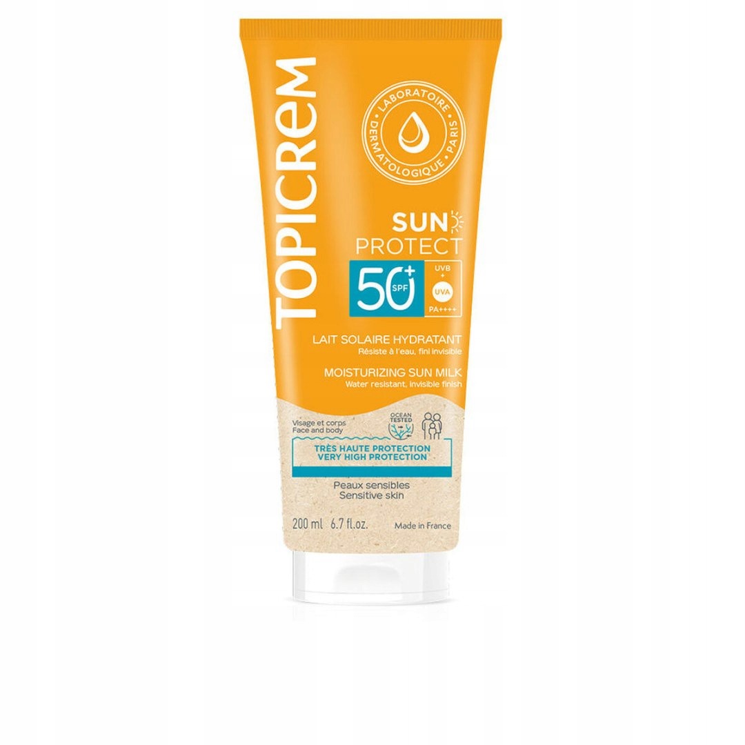 Sluneční krém na obličej Topicrem Sun Protect Spf 50 Spf 50+ 200 ml