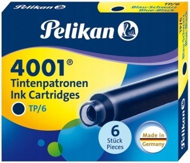 

Naboje Do Pióra Pelikan Niebiesko-czarne