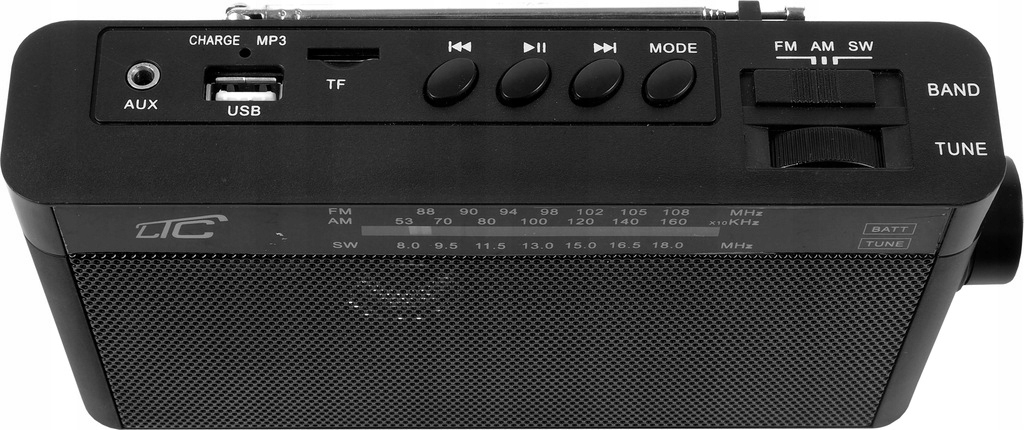 RADIO KUCHENNE NA AKUMULATOR PRZNOŚNE BLUETOOTH USB FM STYLOWE RETRO Kod producenta LTC2028C