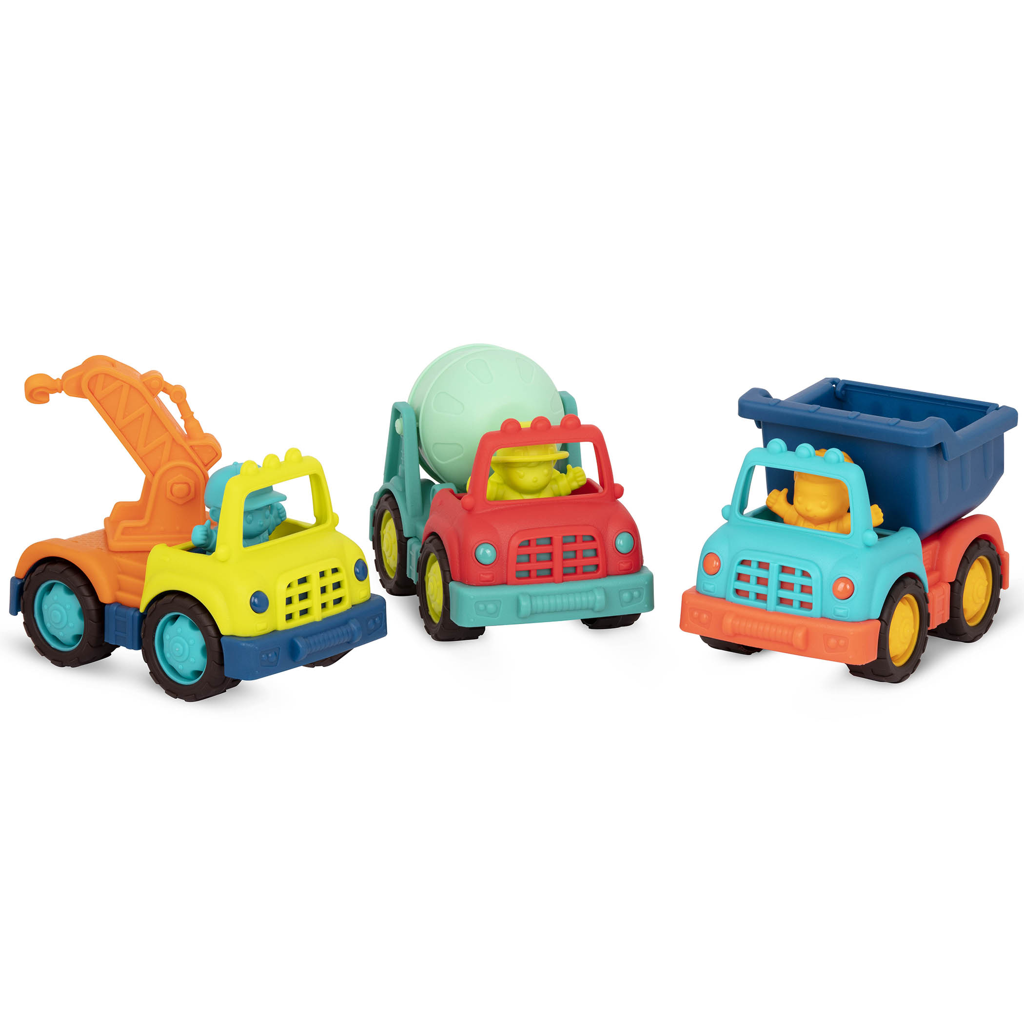 

Zestaw autek z kierowcą Wonder Wheels B.Toys