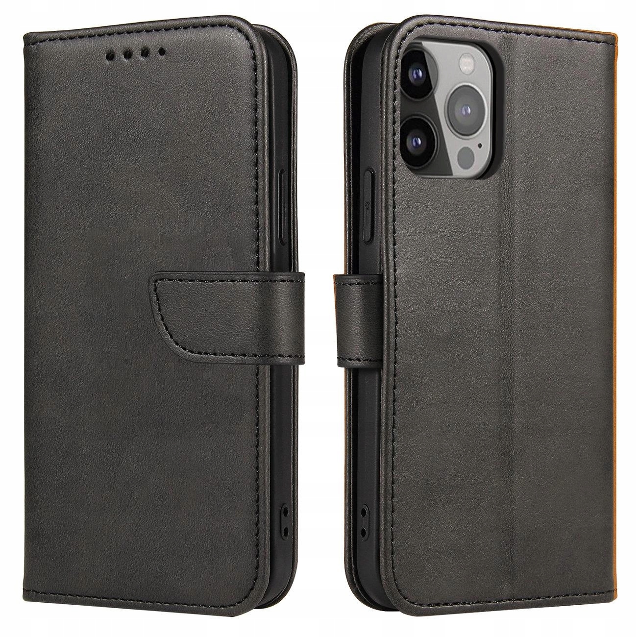 Magnet Case etui Tcl 20 5G pokrowiec z klapką portfel podstawka czarne