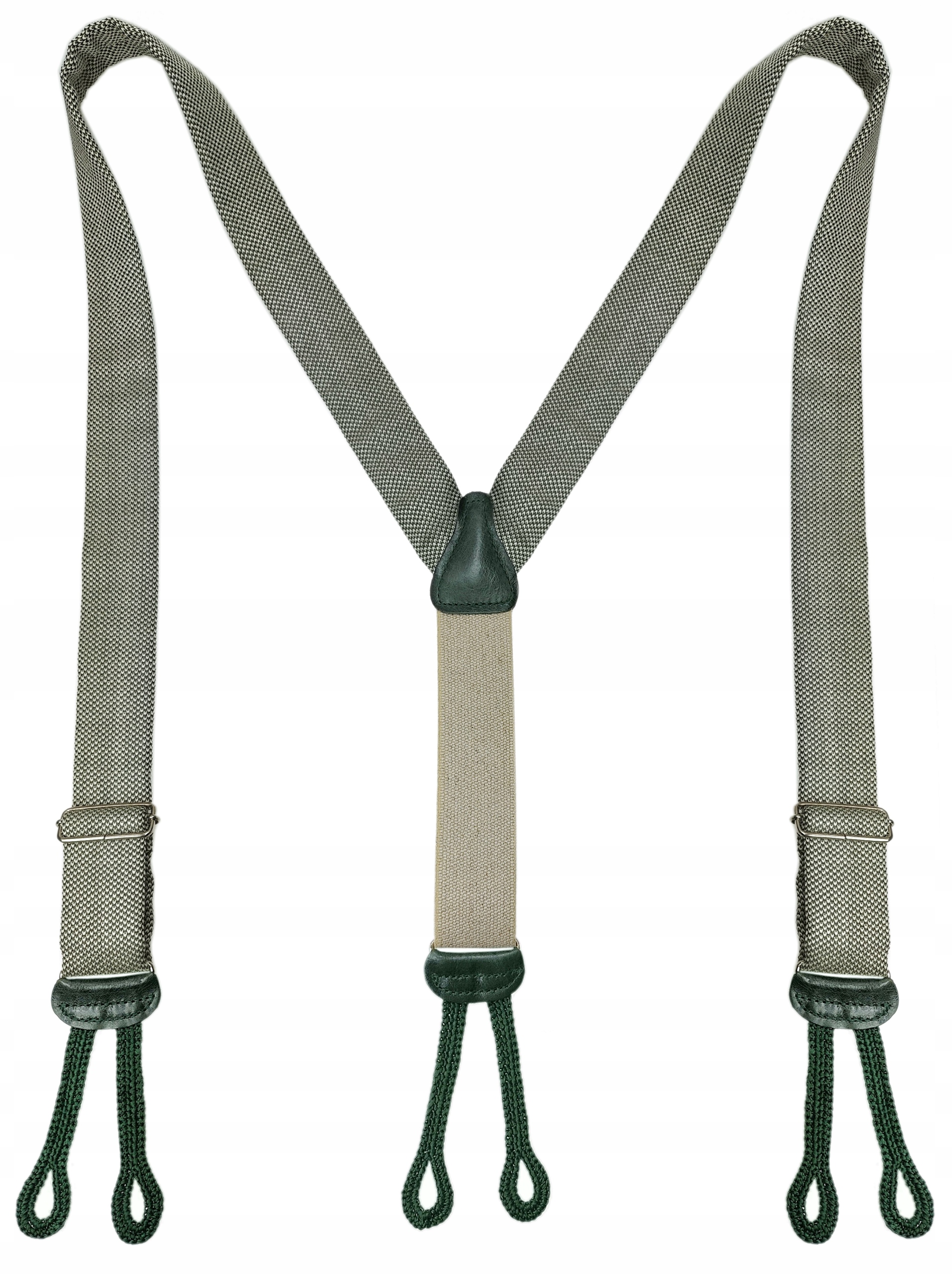 SZELKI do spodni NA GUZIKI sznurki JEDWAB TUSSER Płeć mężczyzna