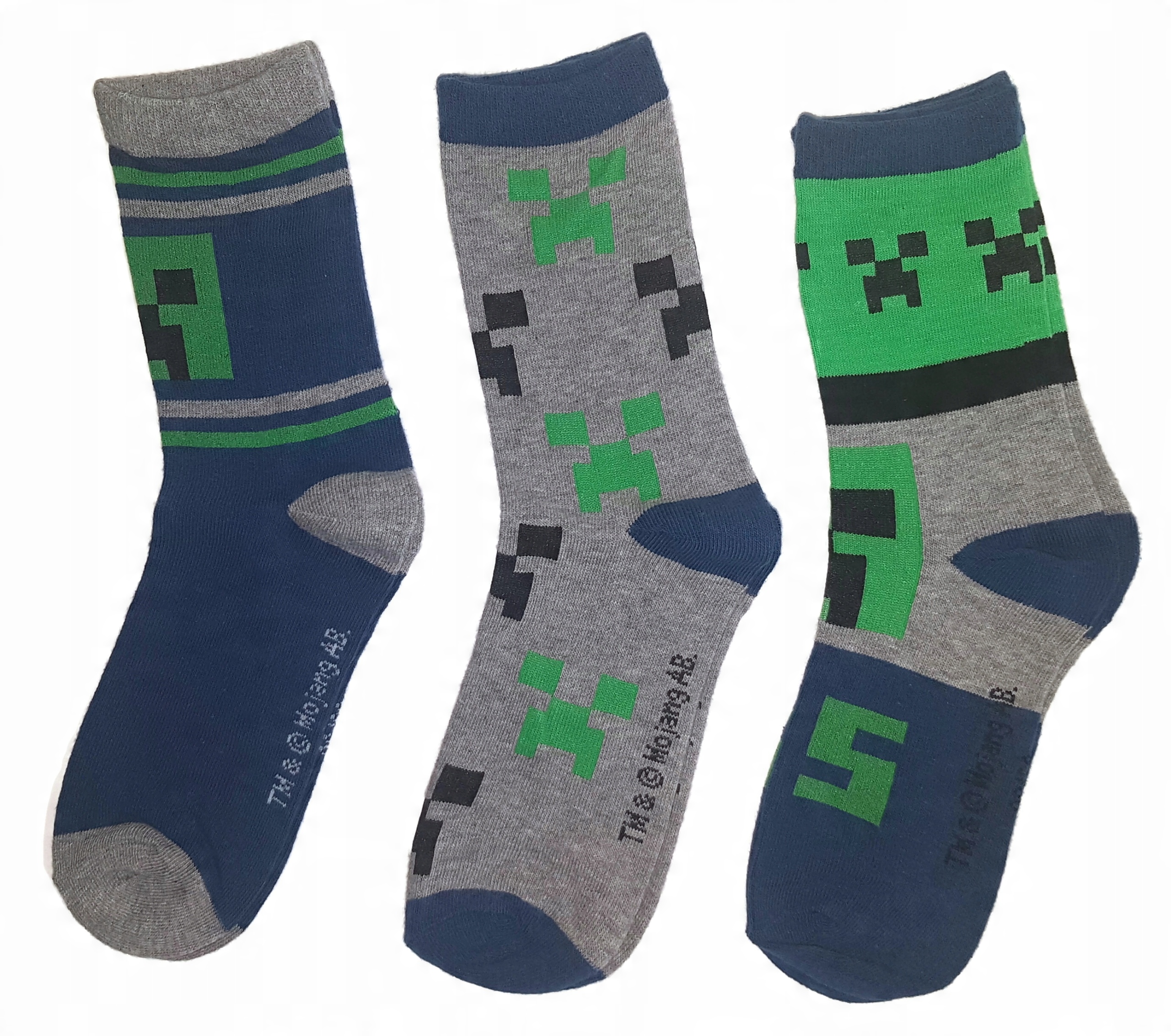

3PAK Skarpetki Minecraft 27-30 skarpety