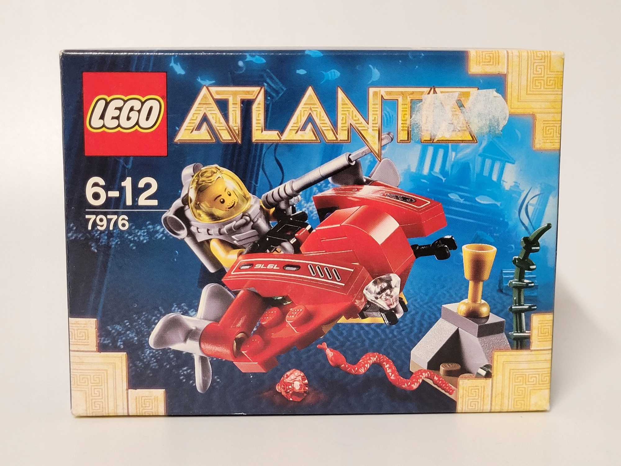 7976 Lego Atlantis Divers nurek MISB 2011