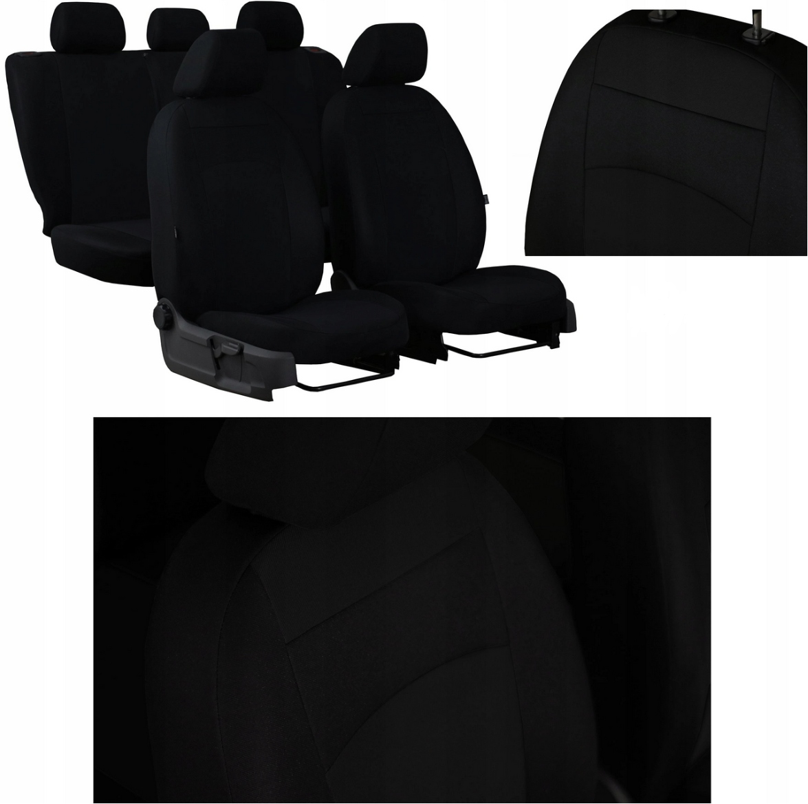 POKROWCE NA FOTELE SAMOCHODOWE CLASSIC, komplet Producent Pok-ter