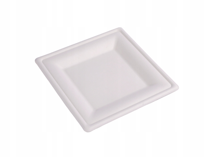 

Talerze kwadratowe z trzciny 16cm ekologiczne 50sz