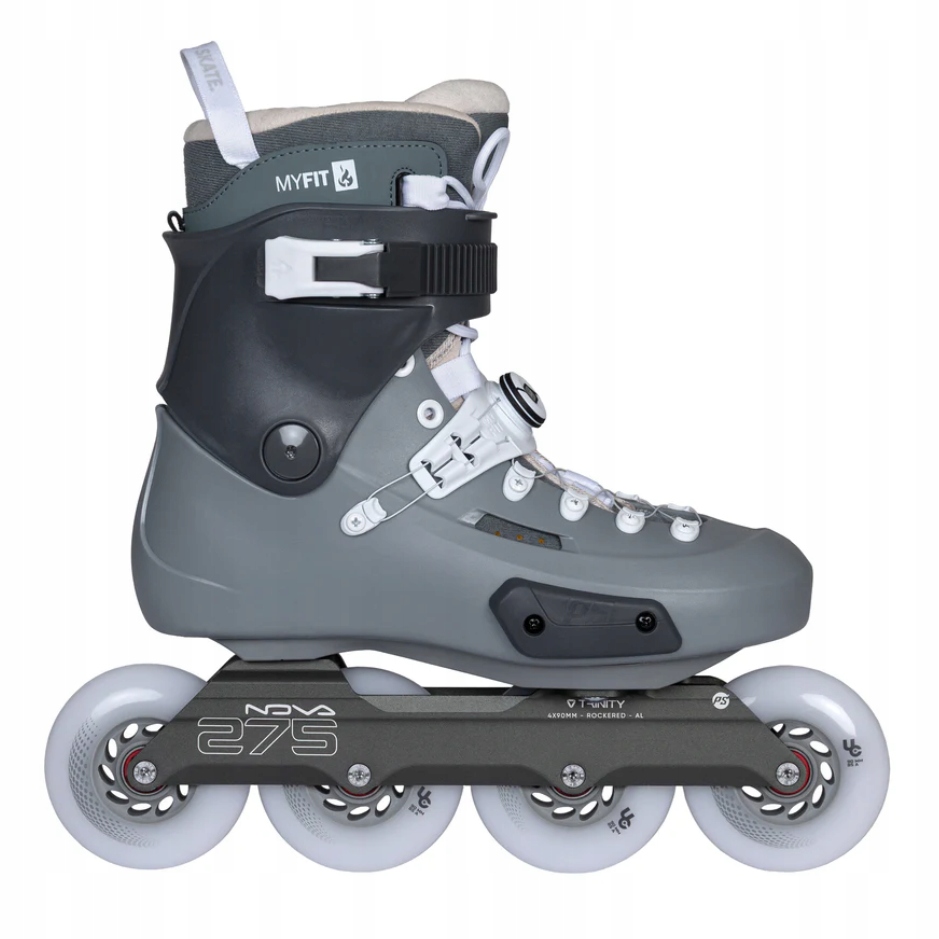 Powerslide Rolki Powerslide Zoom Pro 90 PDS Grey, 4x, 90