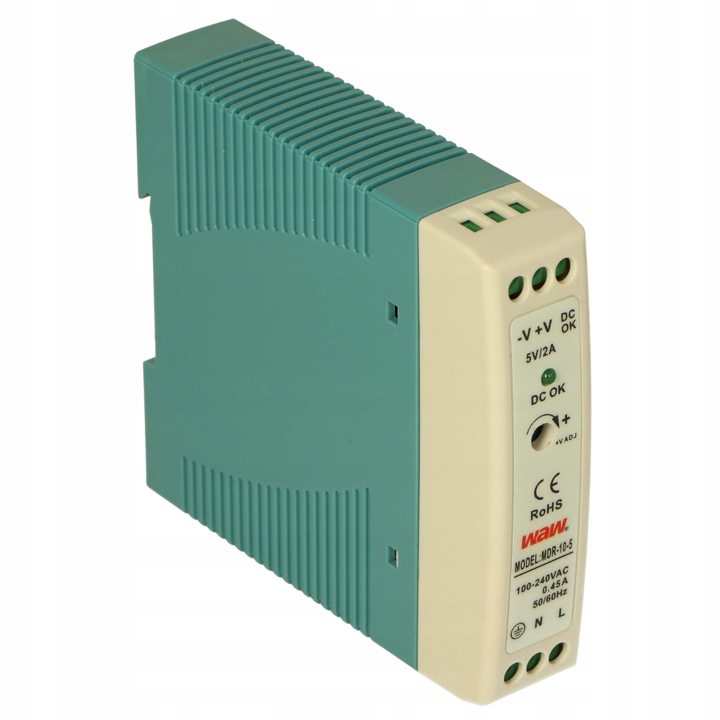 Zasilacz impulsowy MDR-10-5 5V 2A WAW