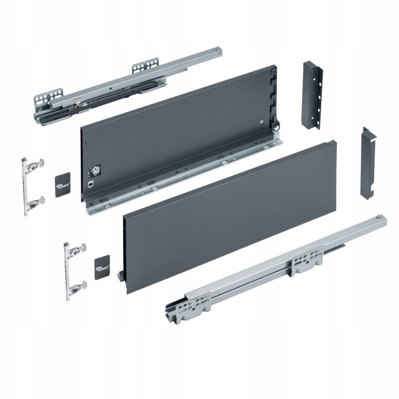 Szuflada Amix Elitebox 18mm Wysoka 500/167 Antr.