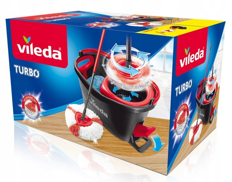 

Mop Obrotowy Zestaw Vileda Turbo Easy Clean
