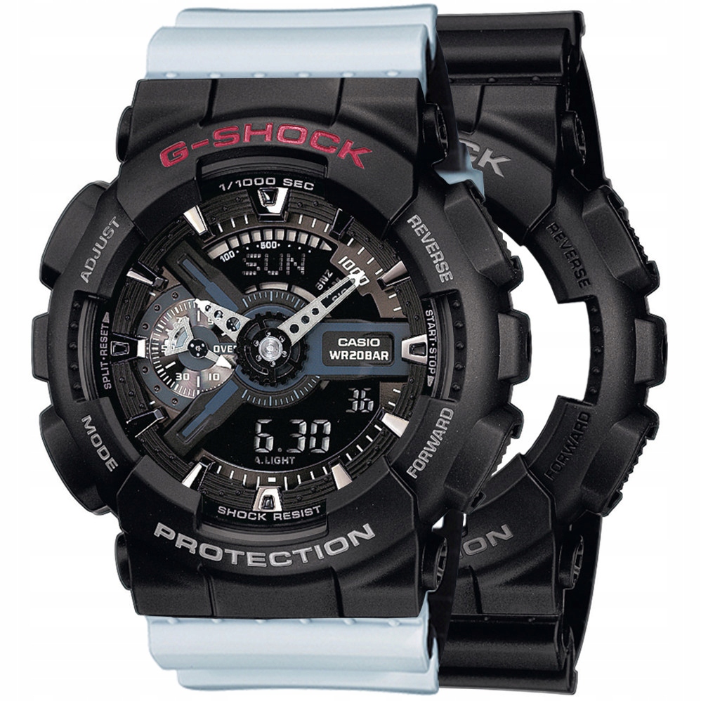 Zegarek Casio G-Shock Set GA-110-1BER Bezel 10378531 Pasek 10527469