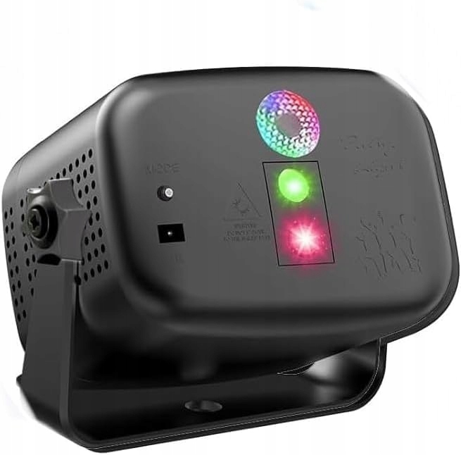 Lampa dyskotekowa Led Rgb z pilotem 60 efektów sterowana dźwiękiem