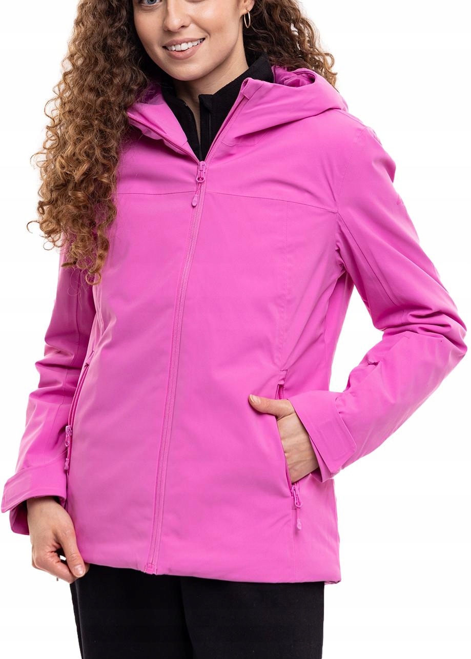 4F Dámská s kapucí zimní bunda s kapucí, velikost S