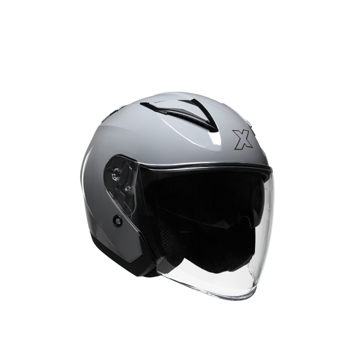 Motocyklová prilba Roxar Orlando Evo Z-Line Sivá Drizzly Grey M