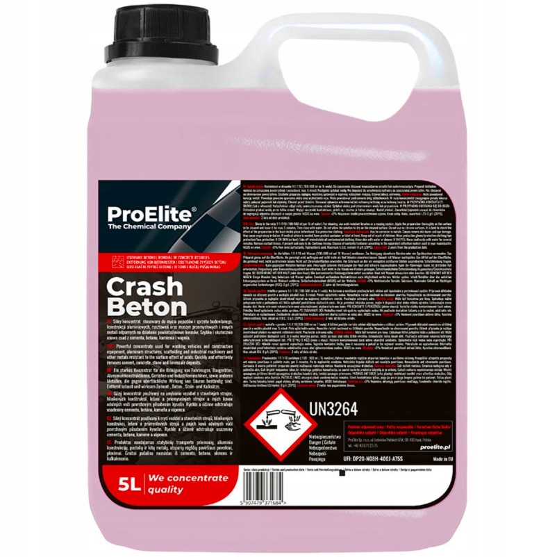 Usuwanie Betonu Cementu Crash Beton 5l ProElite
