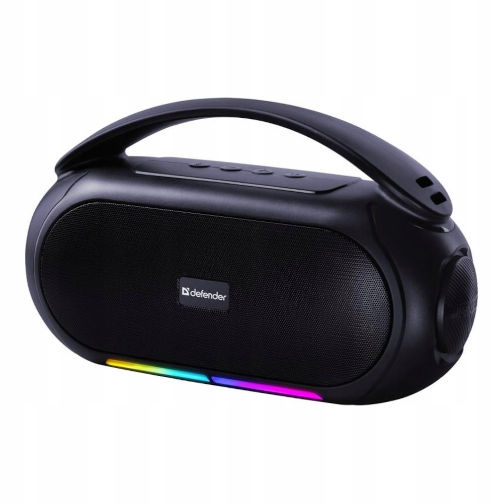 Defender Głośnik Beatbox 12 Bluetooth Do Telefon Smartfon MP3 Fm Sd Usb Led