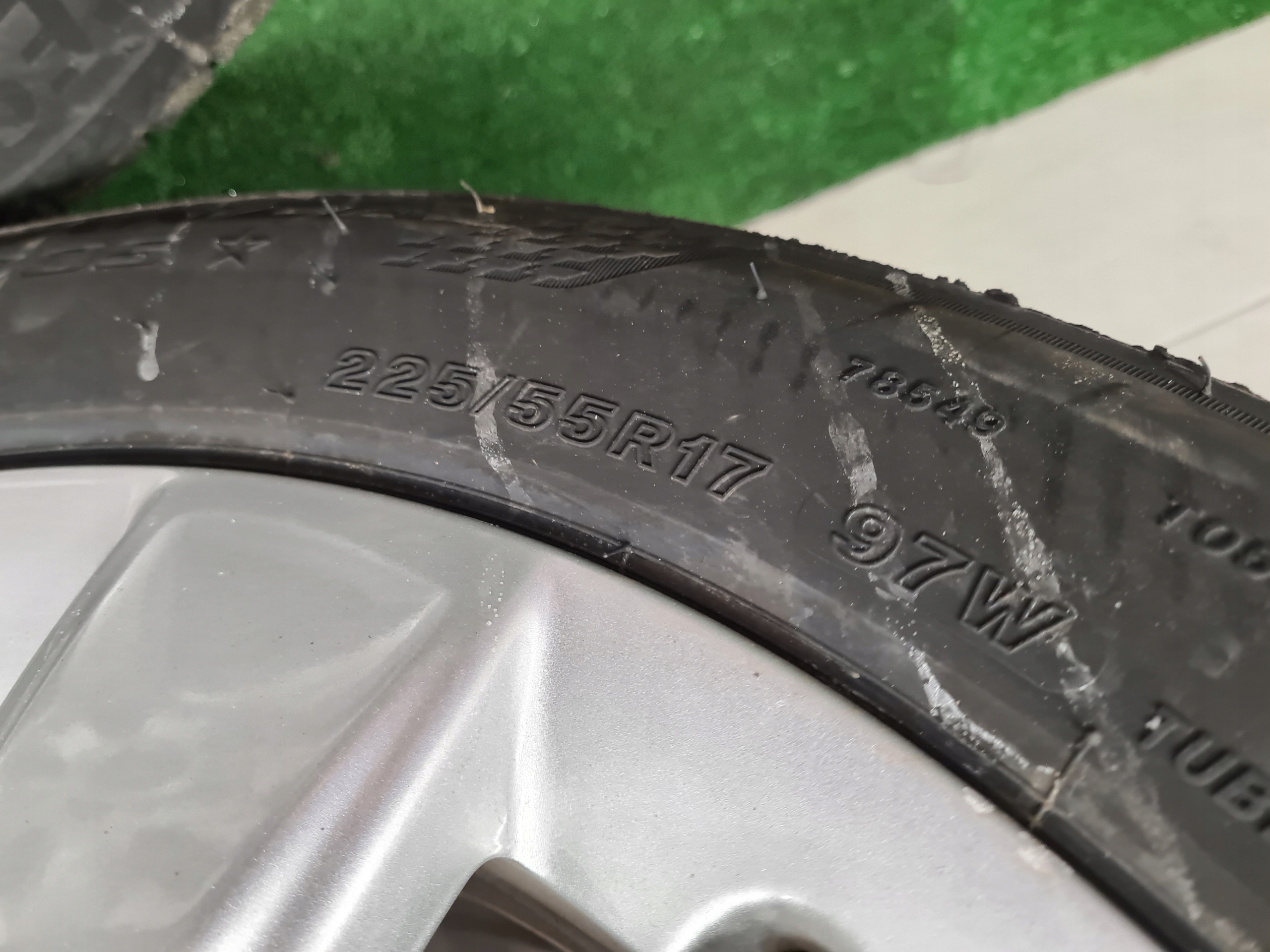 MINI F60 LCI discs aluminium 17 CALI 6868276 KOMPLET