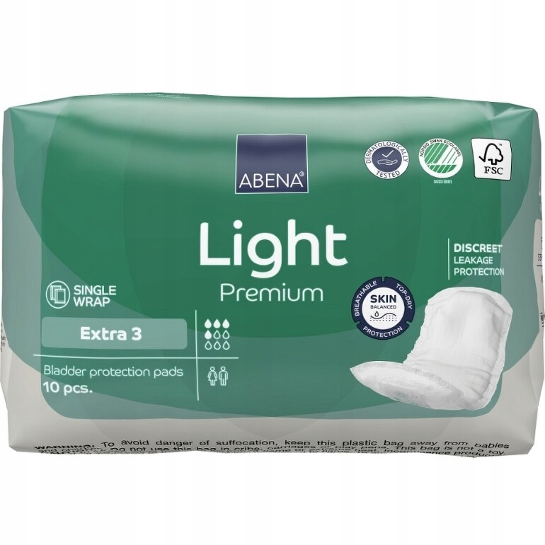 

Abena Light Extra Wkładki anatomiczne