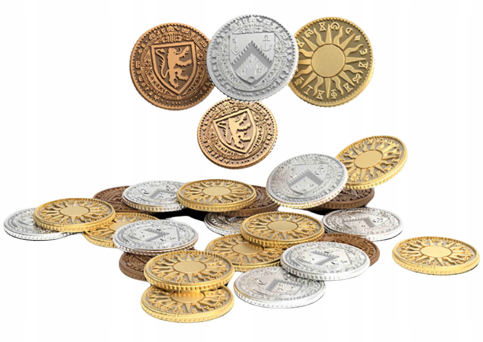 WIEDŹMIN: STARY ŚWIAT ZESTAW 9 METALOWYCH MONET