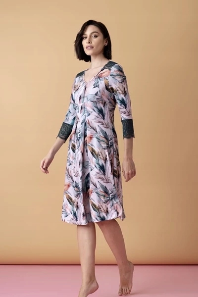 Sonnet košile noční midi s krajkou Xs