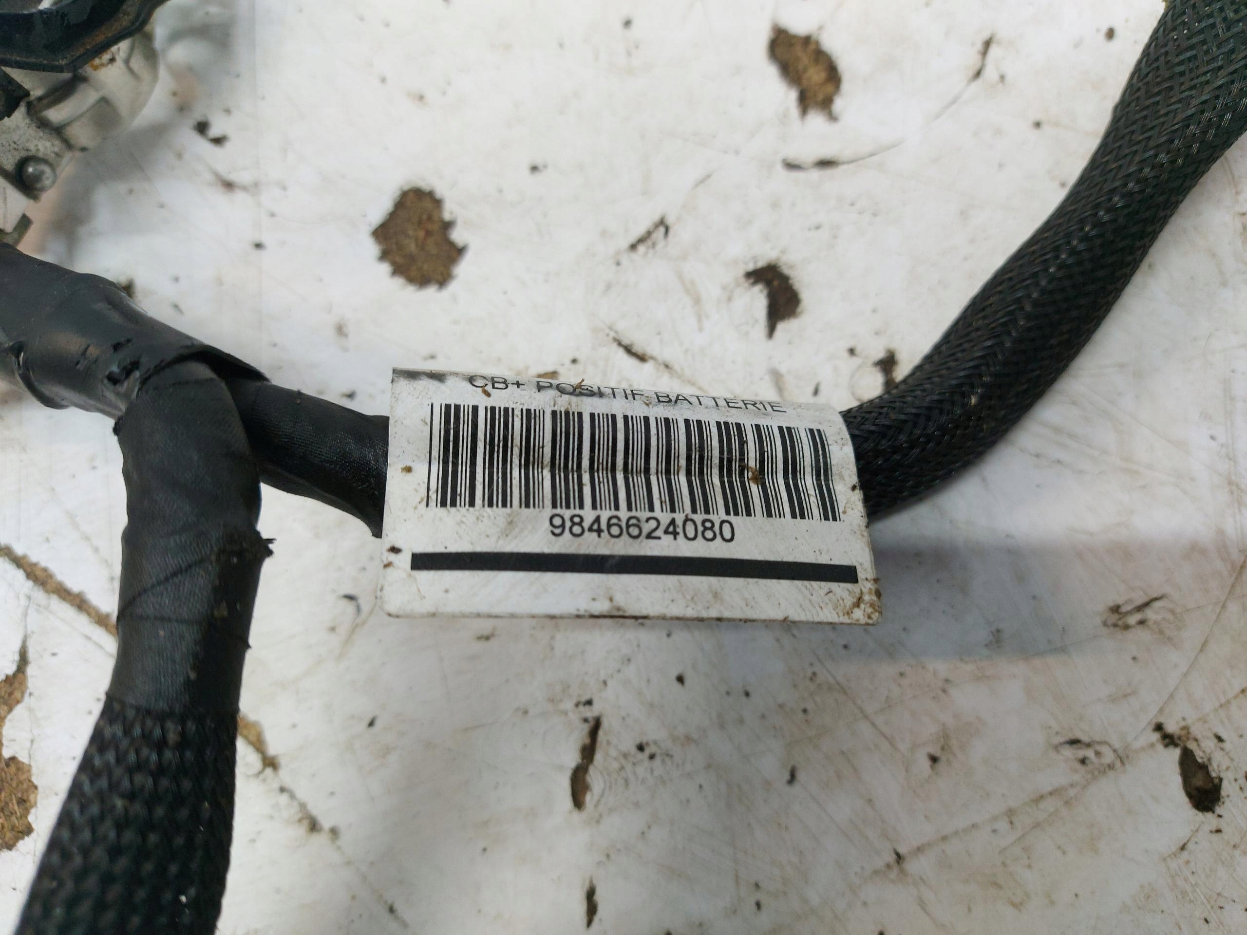 Peugeot 408 GT P54 bundle motor wiring 9846624080
