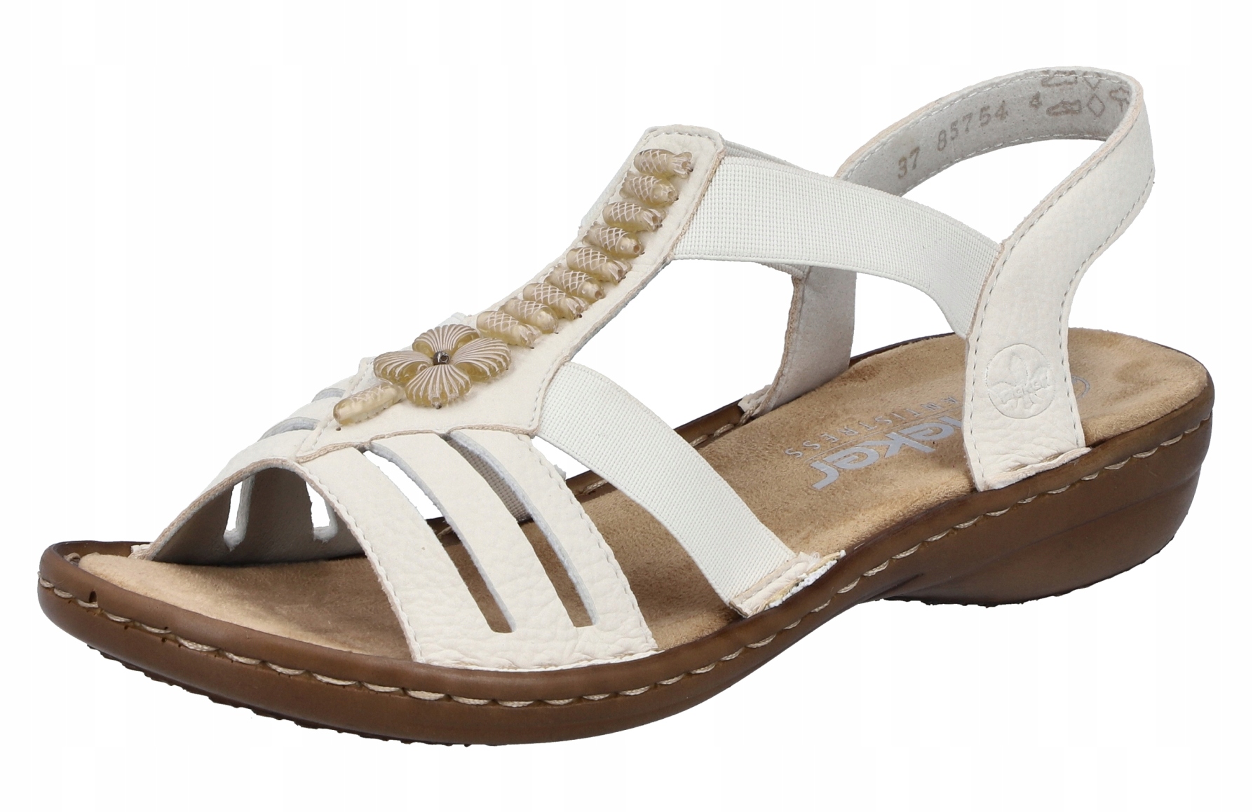 Rieker 60806-80 vel.41 pohodlné ploché dámské sandály