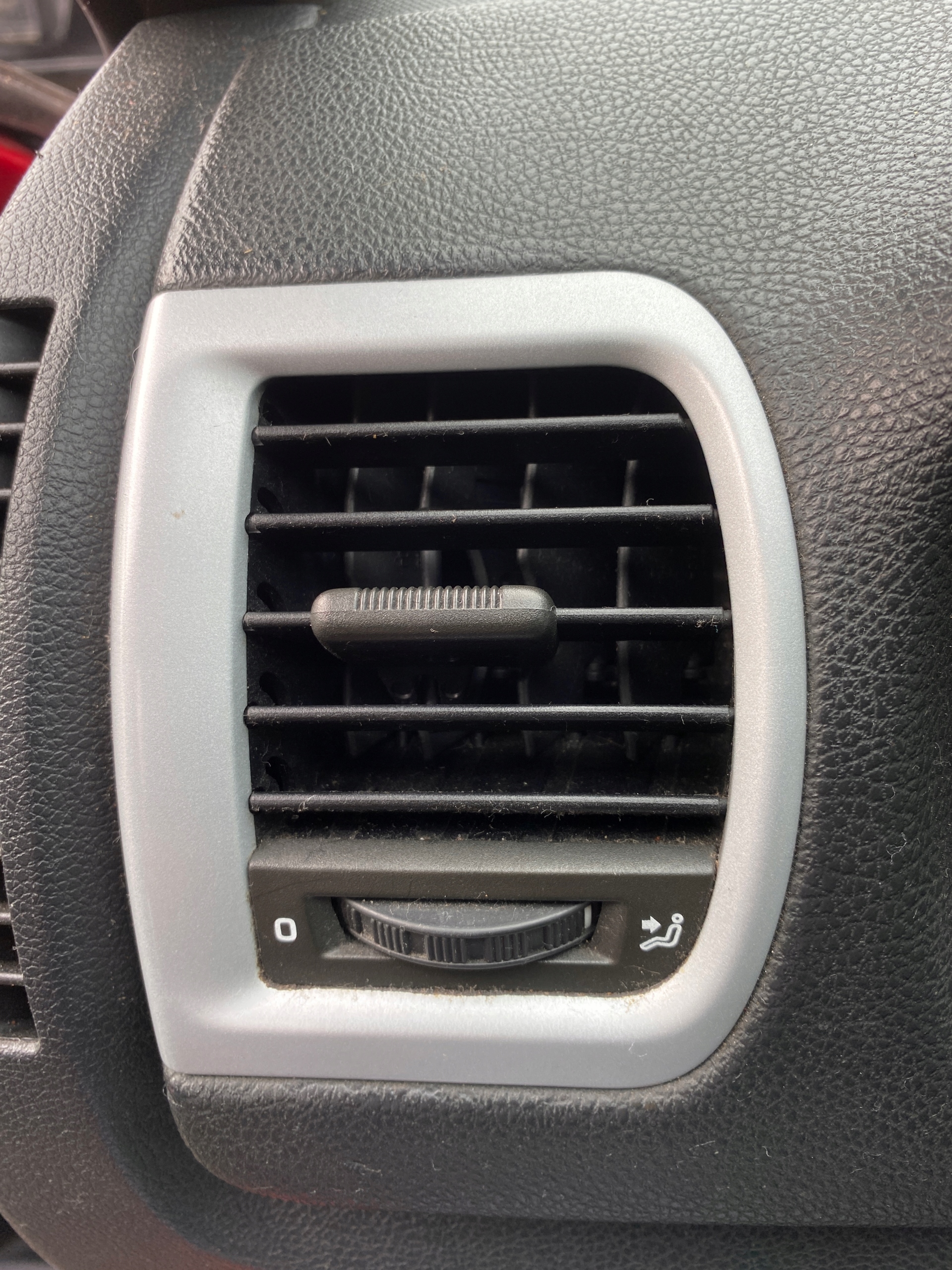 Skoda Fabia 2 II 07-14 grid air conditioning devices air left driver´s