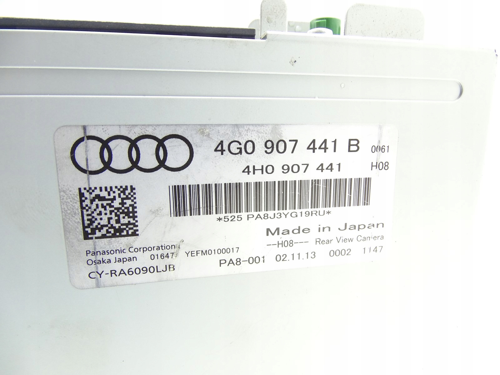 control unit module KAMERY reversing AUDI A6 C7 A7 4G 4G0907441B