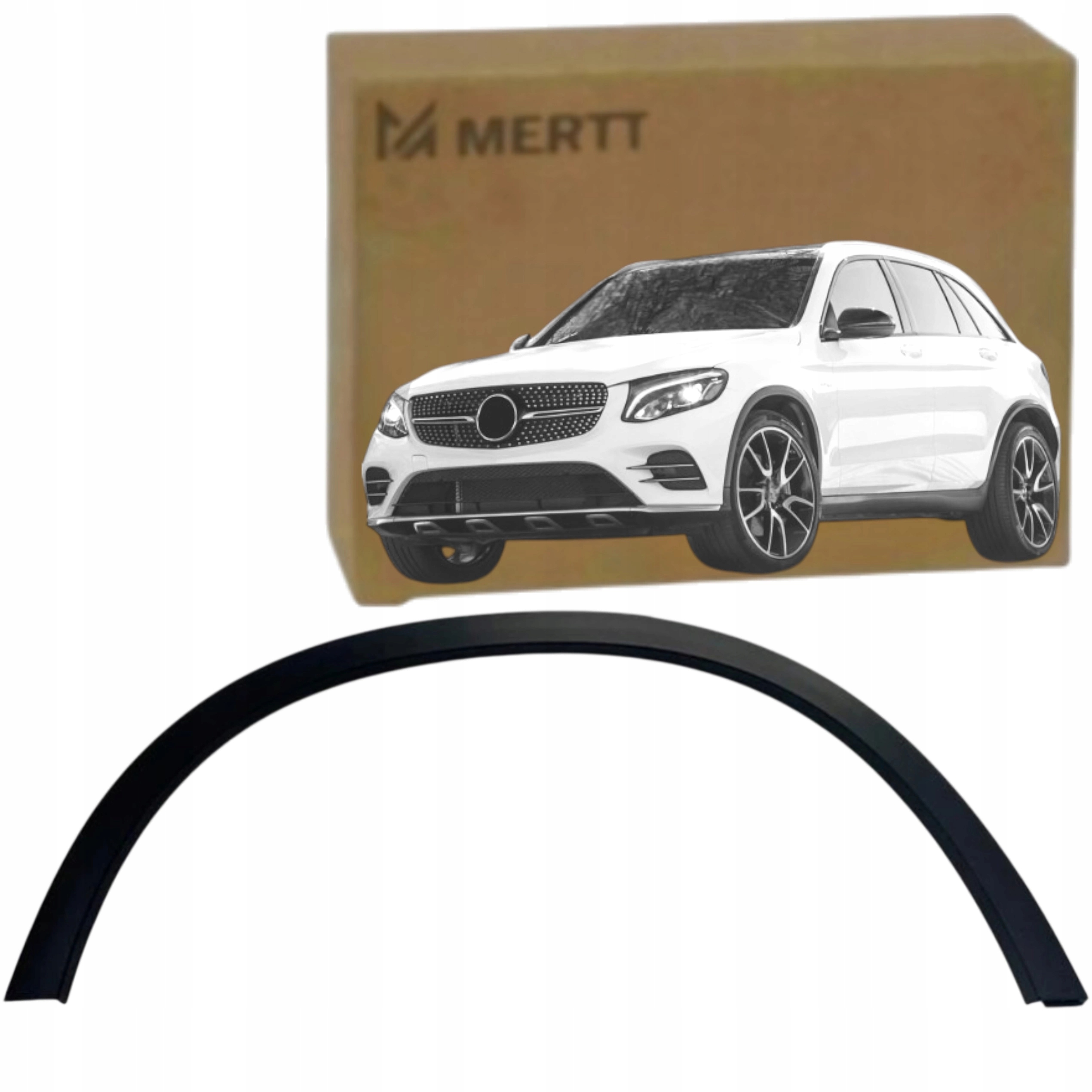 Lišta Zadního Blatníku Pravá Mercedes Glc X253 2015-2019 2538856601