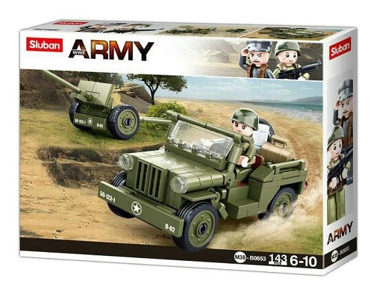 

Klocki Sluban Jeep Willys 2 klocki Lego