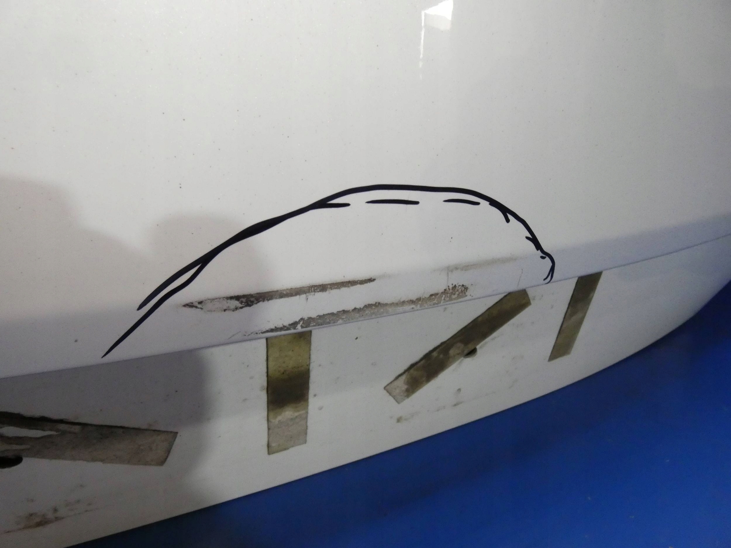 KIA SPORTAGE IV trunk door boot Z window rear part