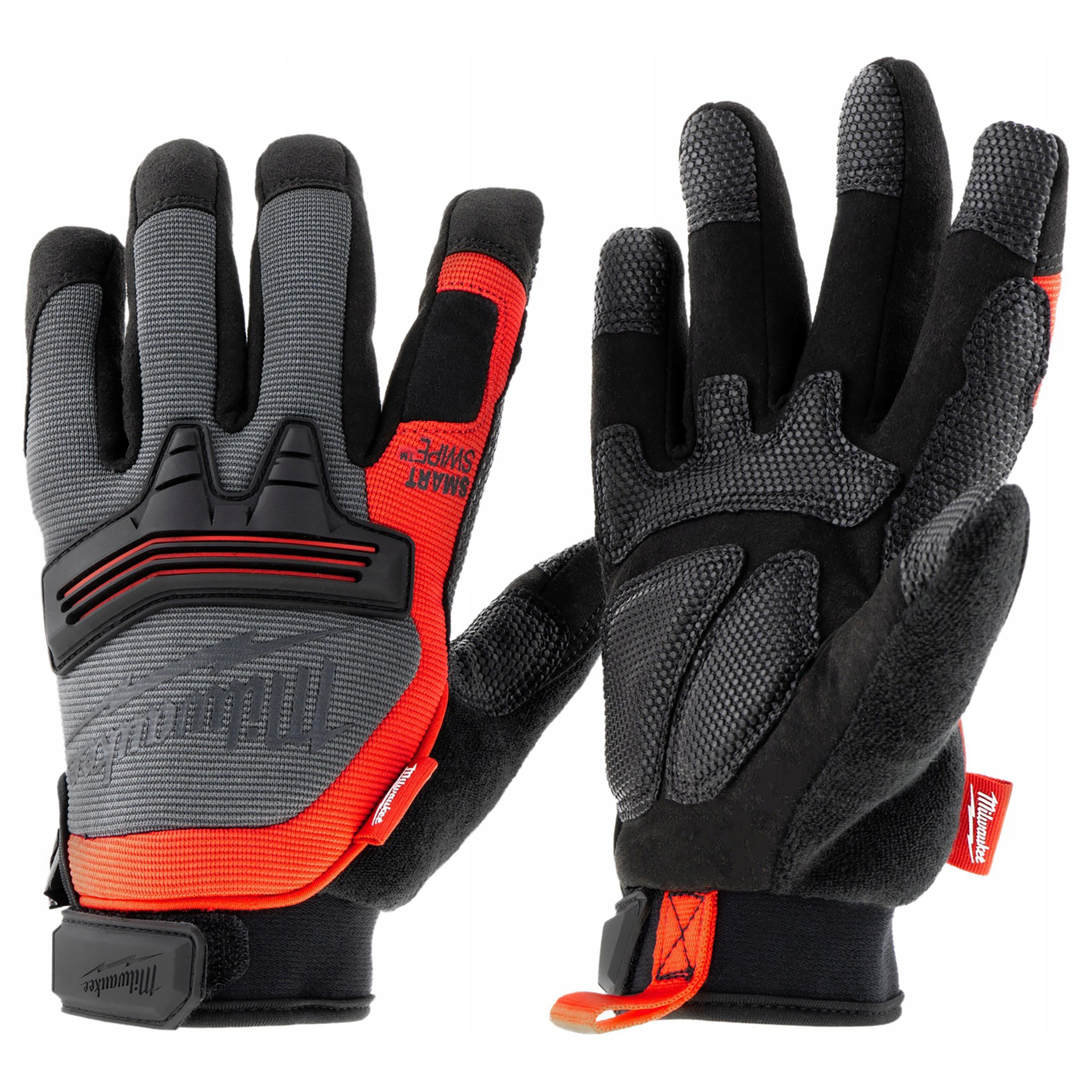 Rękawice ochronne Milwaukee rozmiar M para robocze mocne zapięcie na rzep