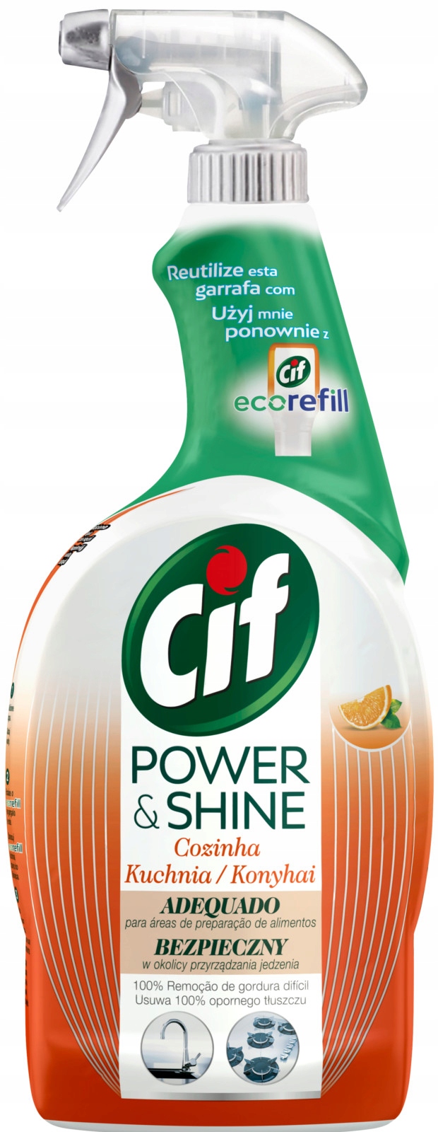 

Cif Power Shine Czyszczenia Kuchni Tłuszcz 750ml