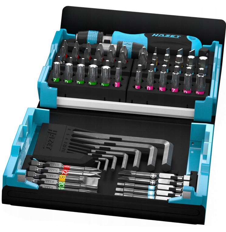 Hazet Zestaw koncowek bitow 1 4 Smart Case Mark Hazet