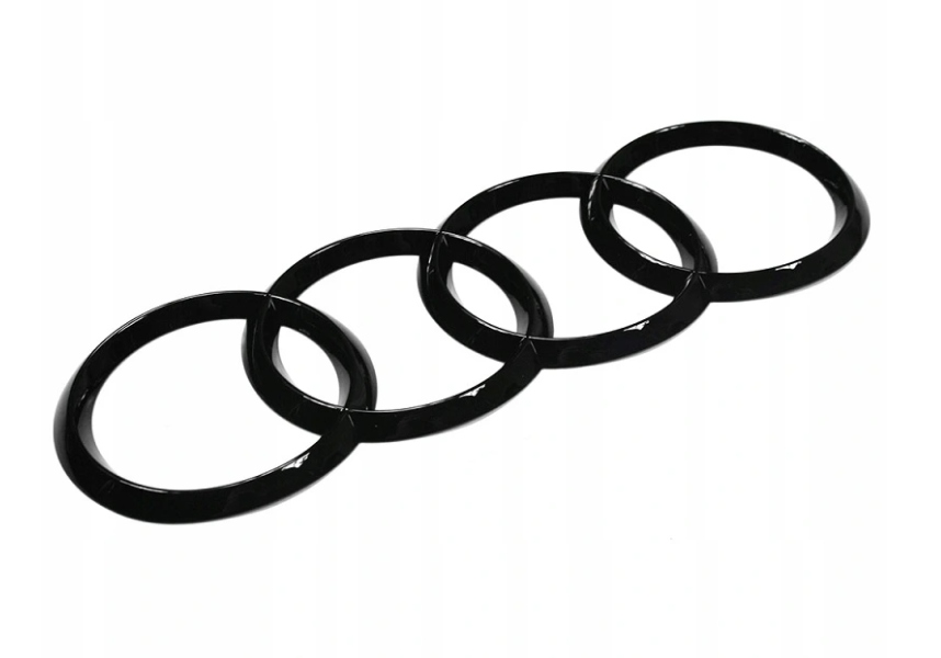 

Czarny Emblemat Pierścienie Audi A3 S3 RS3 Od Aso