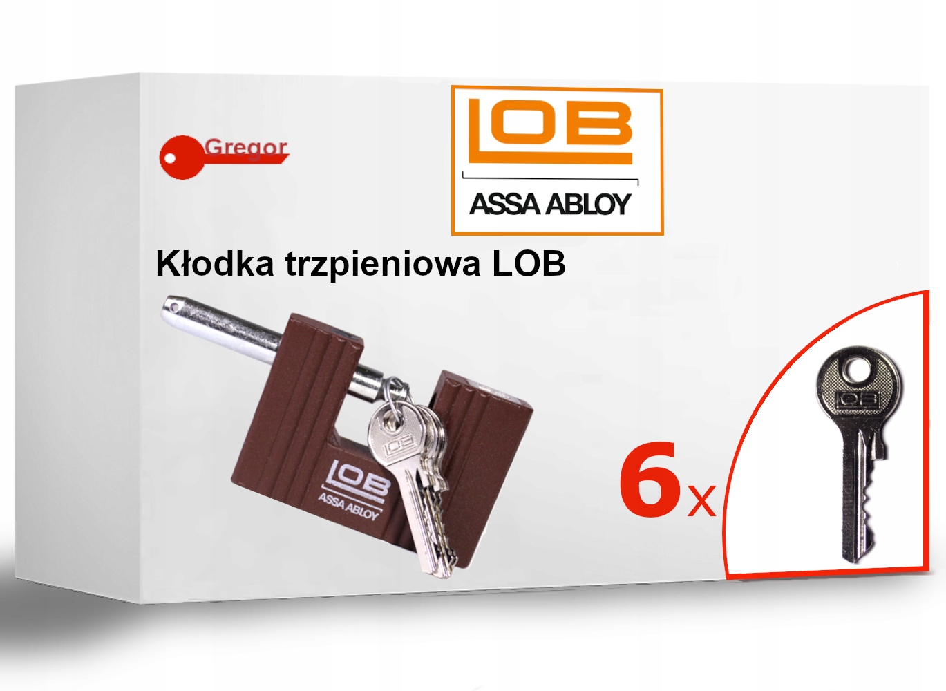 

Lob Kłódka Antywłamaniowa KT02 75mm 6 Kluczy