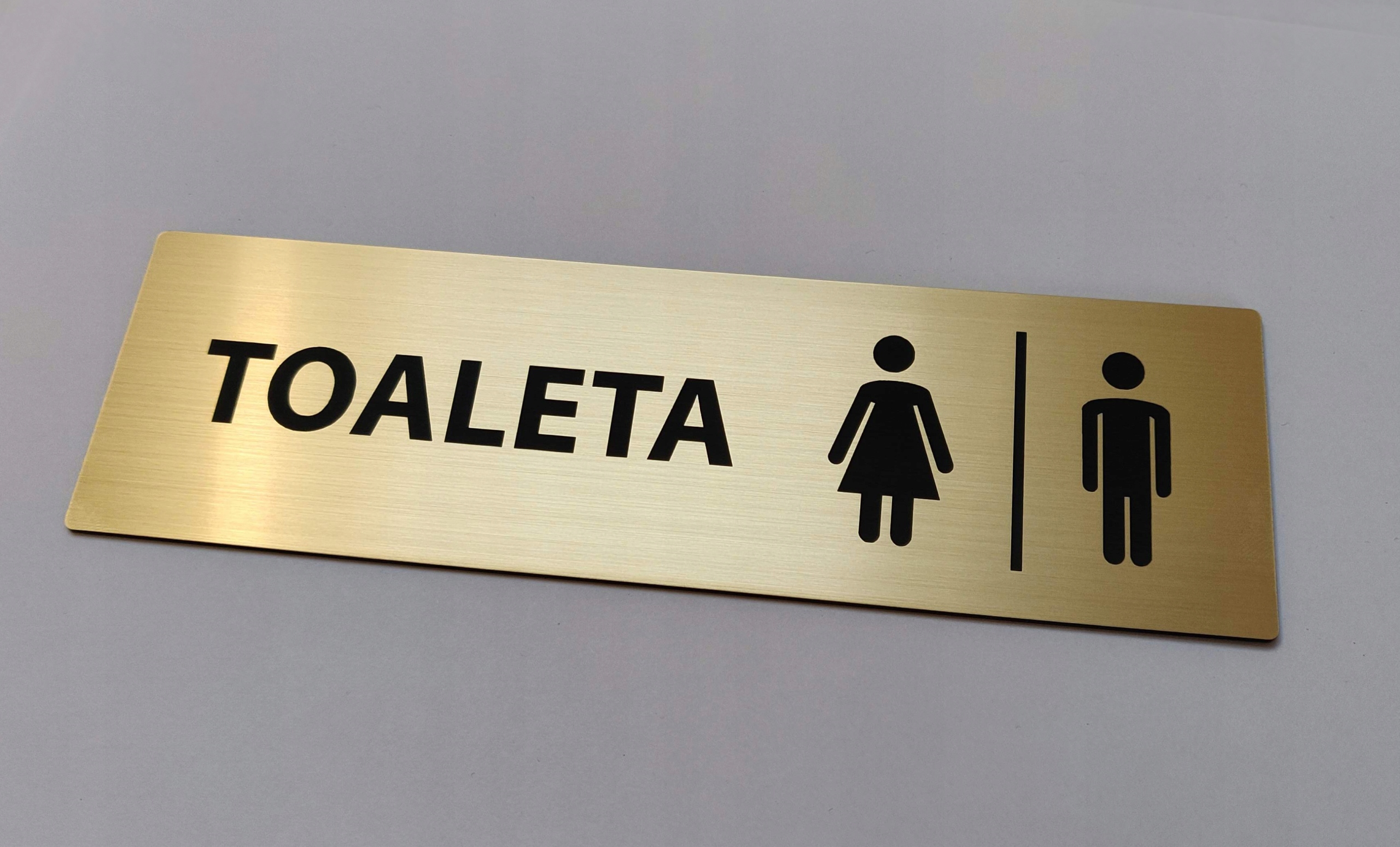 Tabliczki informacyjne DOWOLNY NAPIS 20x12cm Wysokość produktu 20 cm