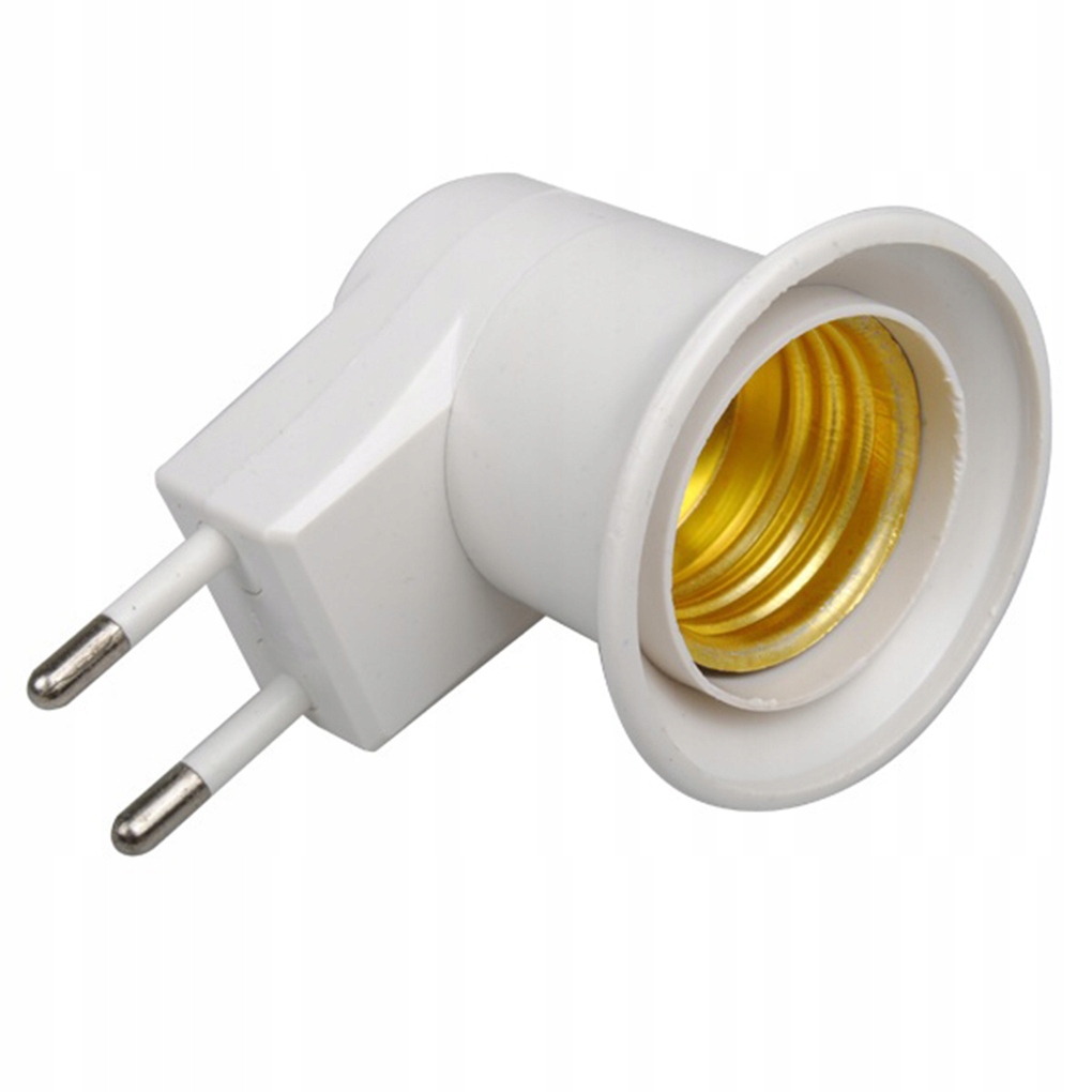 Adapter Przejściówka 230V E27 Na Żarówkę Wyłącznik, , ER40252.5903819980615