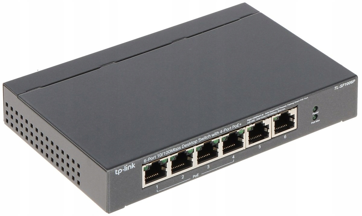 Switch Poe TL-SF1006P 6-PORTOVÝ Tp-link