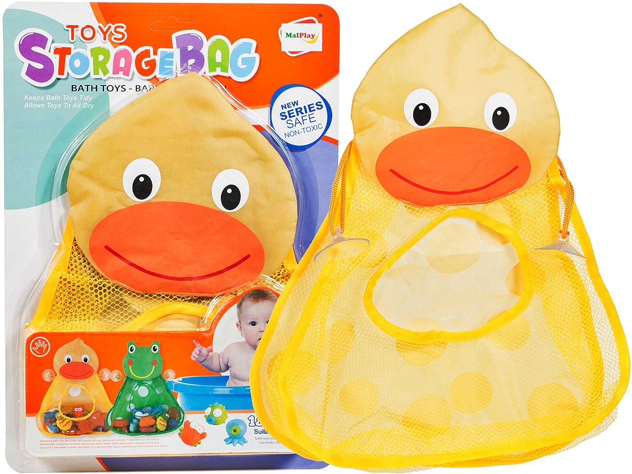 WOREK NA ZABAWKI DO KĄPIELI TORBA SIATKA KACZUSZKA Kod producenta 106211
