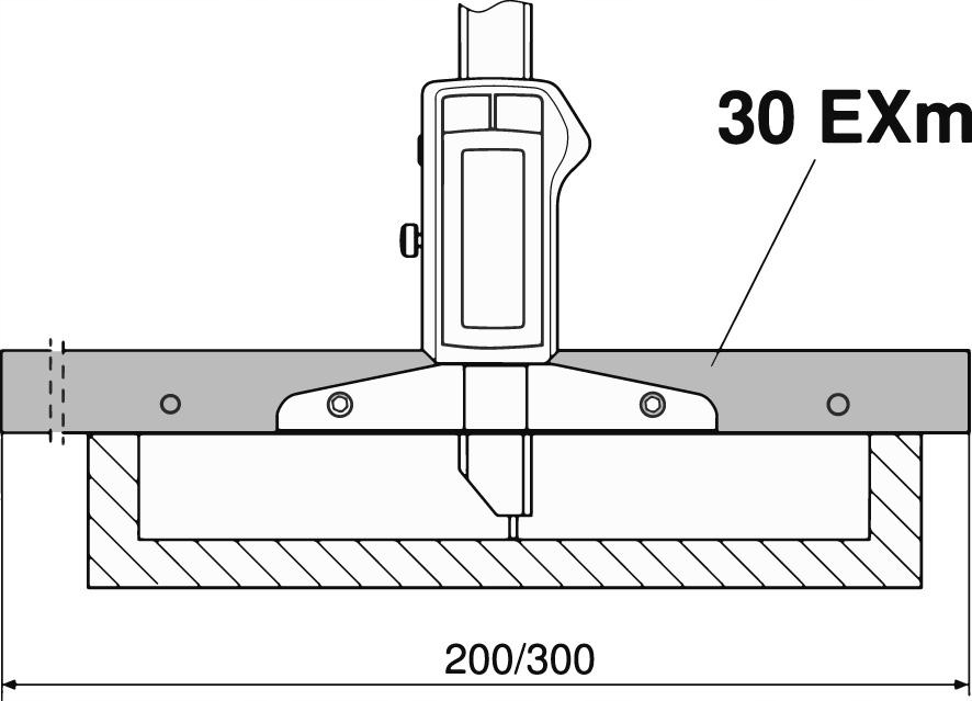 Měřicí můstek 200 mm Mahr