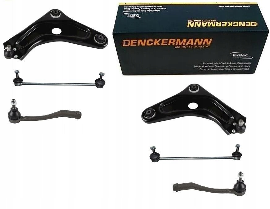 Ramena Koncovky Čepů Spojky Peugeot 207 Přední Sada Ks