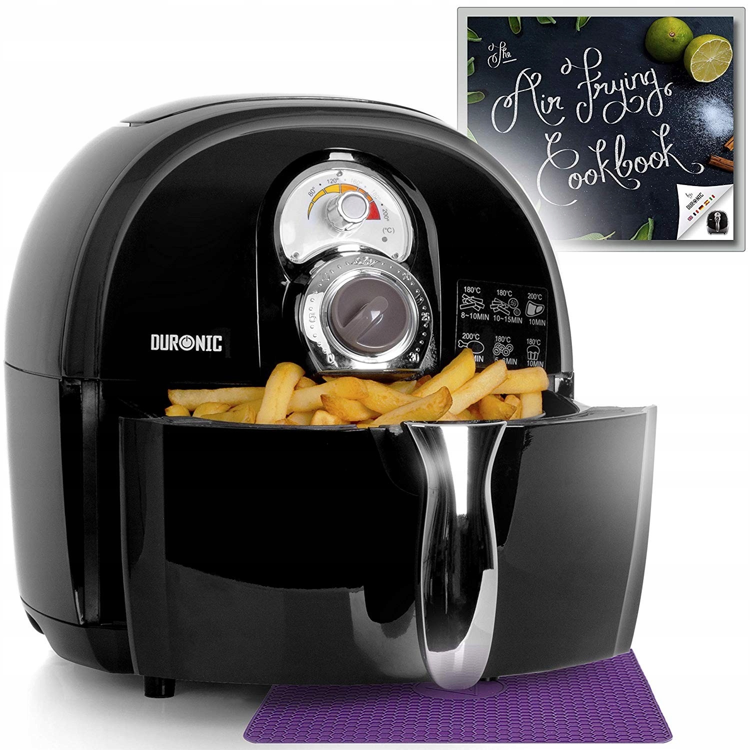 

Duronic AF1 /bk Frytkownica beztłuszczowa 1500W
