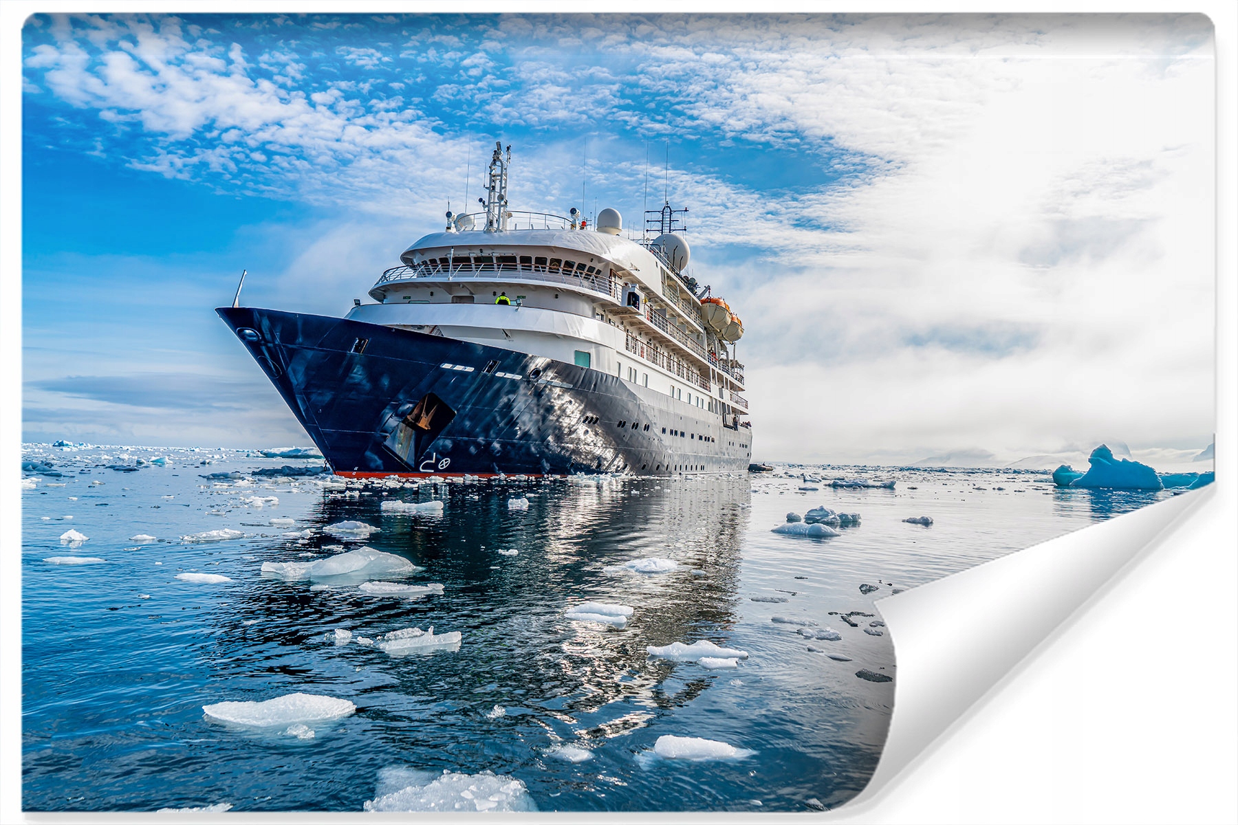 Fototapeta 3D Loď Loď Oceán do kanceláře 450x300
