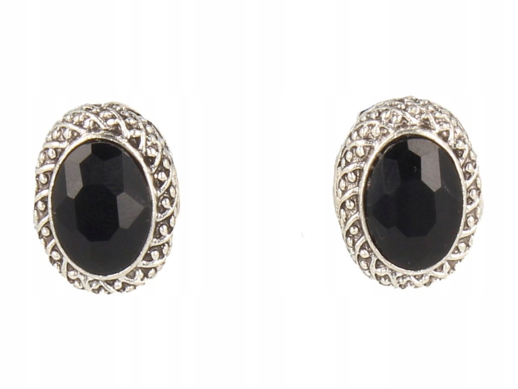 Klipsy do uszu mirror czarne Płeć kobieta