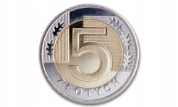 5 zł złotych 2020 od MNC