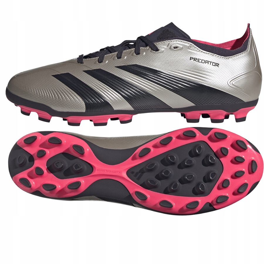 Adidas Predator League 2G/3G Ag (44 2/3) Boty Lanky Unisex Šedá